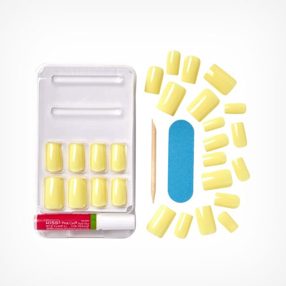 KISS Gel Fantasy Medium Length Nails - Get Real - Picture 4 of 7